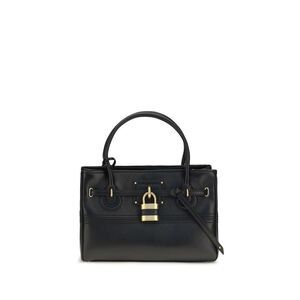 Chloé Black Calf Leather Bos Taurus Shoulder Women's Bag